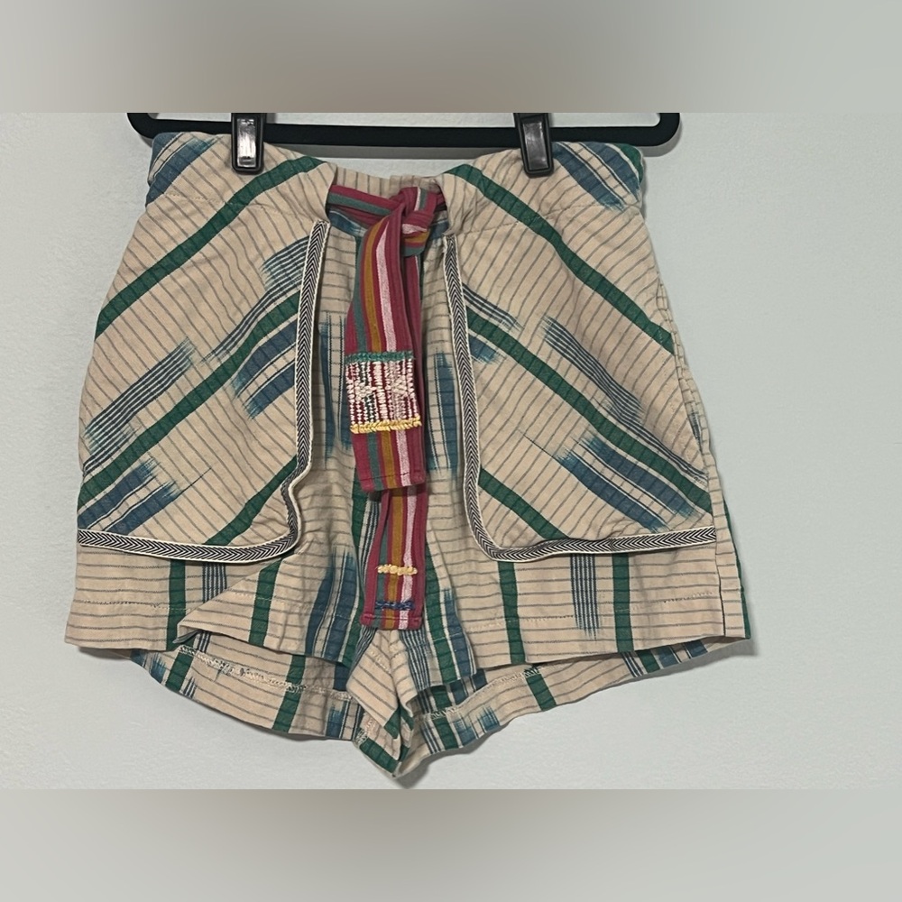 Urban Outfitters High Waist Striped Shorts